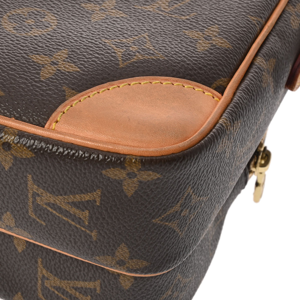 LOUIS VUITTON Monogram Amazon Brown Canvas Shoulder Bag - Picture 9 of 11